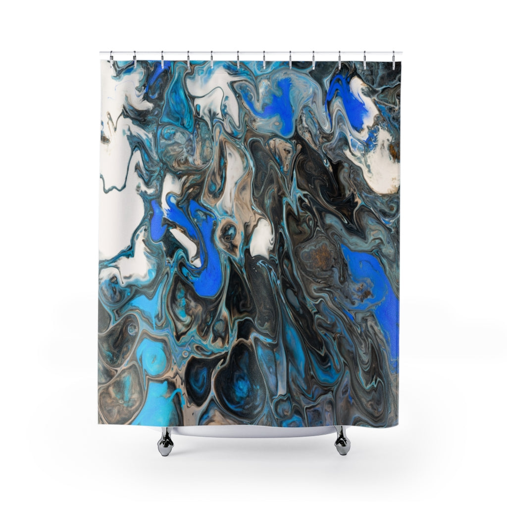 Close Up Fragment Stylish Design 71" x 74" Elegant Waterproof Shower Curtain for a Spa-like Bathroom Paradise Exceptional Craftsmanship-Express Your Love Gifts
