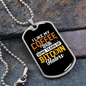 Coffee Bitcoin Haters Crypto Necklace Stainless Steel or 18k Gold Dog Tag 24" Chain-Express Your Love Gifts