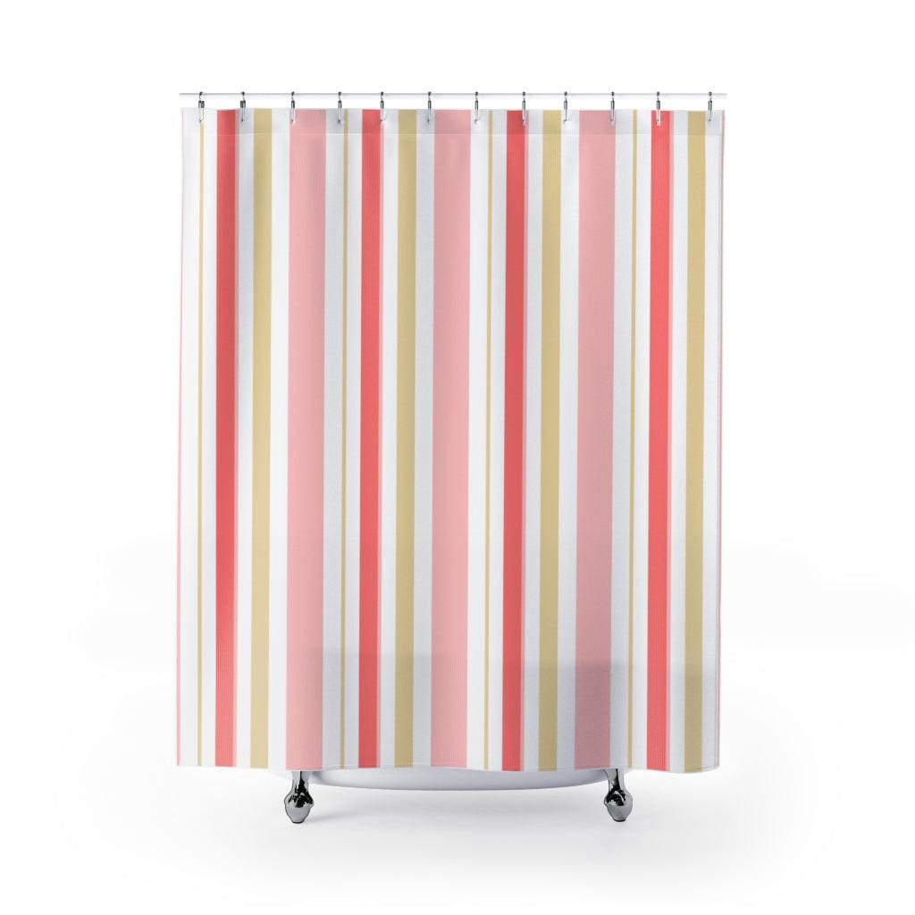 Colored Pattern Design Stylish Design 71" x 74" Elegant Waterproof Shower Curtain for a Spa-like Bathroom Paradise Exceptional Craftsmanship-Express Your Love Gifts