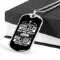 Come To Me All Who Labor Matthew 11:28 Necklace Stainless Steel or 18k Gold Dog Tag 24" Chain-Express Your Love Gifts