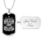 Come To Me All Who Labor Matthew 11:28 Necklace Stainless Steel or 18k Gold Dog Tag 24" Chain-Express Your Love Gifts