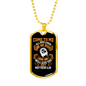 Come To Me Matthew 11:28 Necklace Stainless Steel or 18k Gold Dog Tag 24"-Express Your Love Gifts