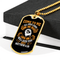 Come To Me Matthew 11:28 Necklace Stainless Steel or 18k Gold Dog Tag 24"-Express Your Love Gifts