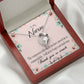 Commendable Nurse Healthcare Medical Worker Nurse Appreciation Gift Forever Necklace w Message Card-Express Your Love Gifts