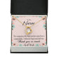 Commendable Nurse Healthcare Medical Worker Nurse Appreciation Gift Forever Necklace w Message Card-Express Your Love Gifts