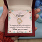 Commendable Nurse Healthcare Medical Worker Nurse Appreciation Gift Forever Necklace w Message Card-Express Your Love Gifts