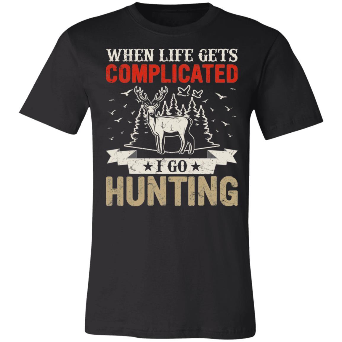 Complicated Hunting Hunter Gift T-Shirt-Express Your Love Gifts