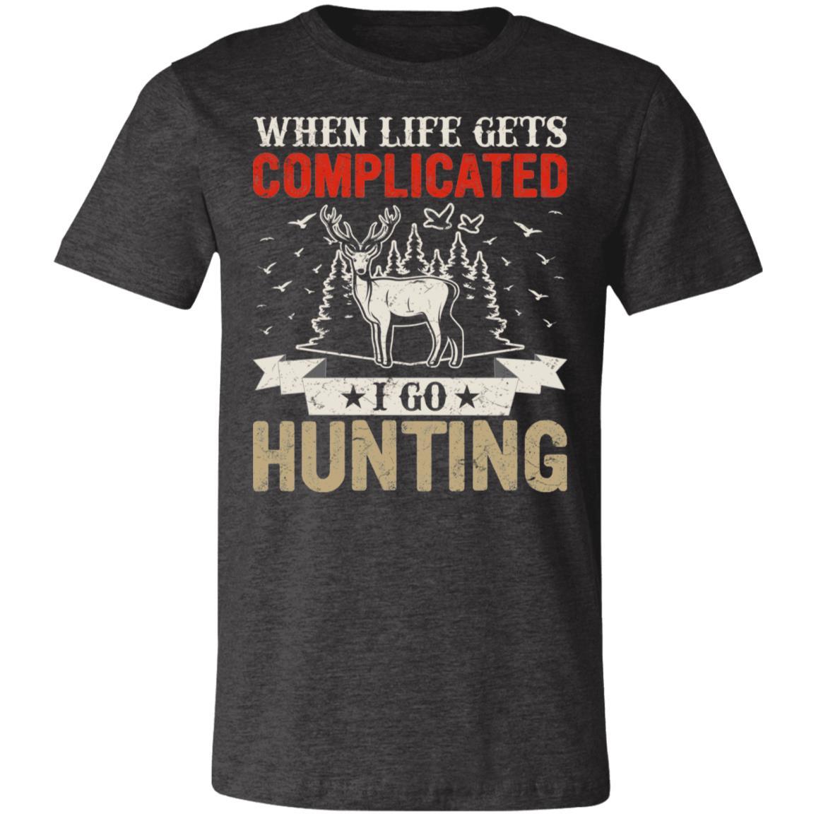 Complicated Hunting Hunter Gift T-Shirt-Express Your Love Gifts