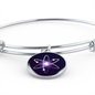 Cosmos (ATOM) Bracelet Stainless Steel or 18k Gold Circle Bangle-Express Your Love Gifts