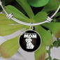 Coton De Tulear Mom Bracelet Stainless Steel or 18k Gold Circle Bangle-Express Your Love Gifts