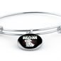 Coton De Tulear Mom Bracelet Stainless Steel or 18k Gold Circle Bangle-Express Your Love Gifts