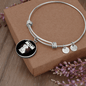 Coton De Tulear Mom Bracelet Stainless Steel or 18k Gold Circle Bangle-Express Your Love Gifts