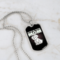 Coton De Tulear Mom Necklace Stainless Steel or 18k Gold Dog Tag 24" Chain-Express Your Love Gifts