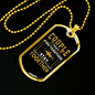 Couple Fish Together Fishing Necklace Stainless Steel or 18k Gold Dog Tag 24" Chain-Express Your Love Gifts