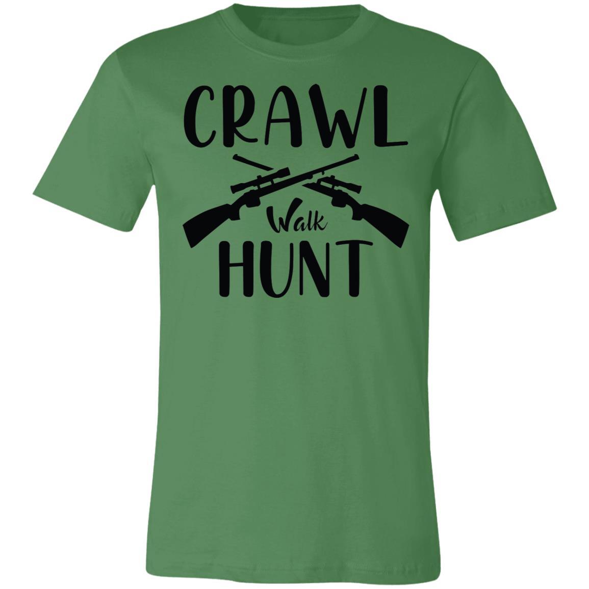 Crawl Walk Hunt Hunter Gift T-Shirt-Express Your Love Gifts