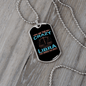 Crazy Libra Zodiac Necklace Stainless Steel or 18k Gold Dog Tag 24" Chain-Express Your Love Gifts