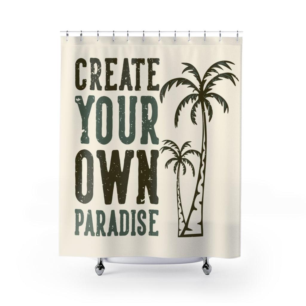 Create Your Own Stylish Design 71" x 74" Elegant Waterproof Shower Curtain for a Spa-like Bathroom Paradise Exceptional Craftsmanship-Express Your Love Gifts