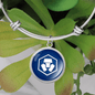 Crypto.com Coin (CRO) Bracelet Stainless Steel or 18k Gold Circle Bangle-Express Your Love Gifts