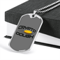 Crypto Dough Crypto Necklace Stainless Steel or 18k Gold Dog Tag 24" Chain-Express Your Love Gifts