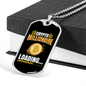 Crypto Millionaire Crypto Necklace Stainless Steel or 18k Gold Dog Tag 24-Express Your Love Gifts