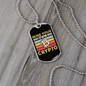 Crypto Mining Crypto Necklace Stainless Steel or 18k Gold Dog Tag 24" Chain-Express Your Love Gifts