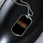 Cryptocurrency Crypto Necklace Stainless Steel or 18k Gold Dog Tag 24" Chain-Express Your Love Gifts