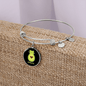 Cute Avocado Cat Bracelet Stainless Steel or 18k Gold Circle Bangle-Express Your Love Gifts