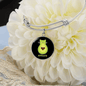 Cute Avocado Cat Bracelet Stainless Steel or 18k Gold Circle Bangle-Express Your Love Gifts