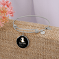 Cute Cat Caption Bracelet Stainless Steel or 18k Gold Circle Bangle-Express Your Love Gifts