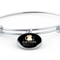 Cute Cat Caption Bracelet Stainless Steel or 18k Gold Circle Bangle-Express Your Love Gifts