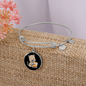Cute Cat Drinking Bracelet Stainless Steel or 18k Gold Circle Bangle-Express Your Love Gifts