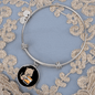 Cute Cat Drinking Bracelet Stainless Steel or 18k Gold Circle Bangle-Express Your Love Gifts