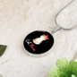 Cute Cat Mom Circle Necklace Stainless Steel or 18k Gold 18-22"-Express Your Love Gifts