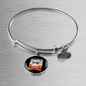 Cute Merry Catmas Bracelet Stainless Steel or 18k Gold Circle Bangle-Express Your Love Gifts
