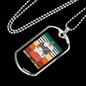 Cute Merry Catmas Necklace Stainless Steel or 18k Gold Dog Tag 24" Chain-Express Your Love Gifts