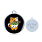 Cute Orange Cat Bracelet Stainless Steel or 18k Gold Circle Bangle-Express Your Love Gifts
