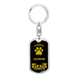 Dachshund Keychain Stainless Steel or 18k Gold-Express Your Love Gifts