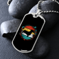 Dachshund Necklace Stainless Steel or 18k Gold Dog Tag 24" Chain-Express Your Love Gifts