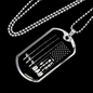 Dad Fishing Reel Cool Necklace Stainless Steel or 18k Gold Dog Tag 24" Chain-Express Your Love Gifts