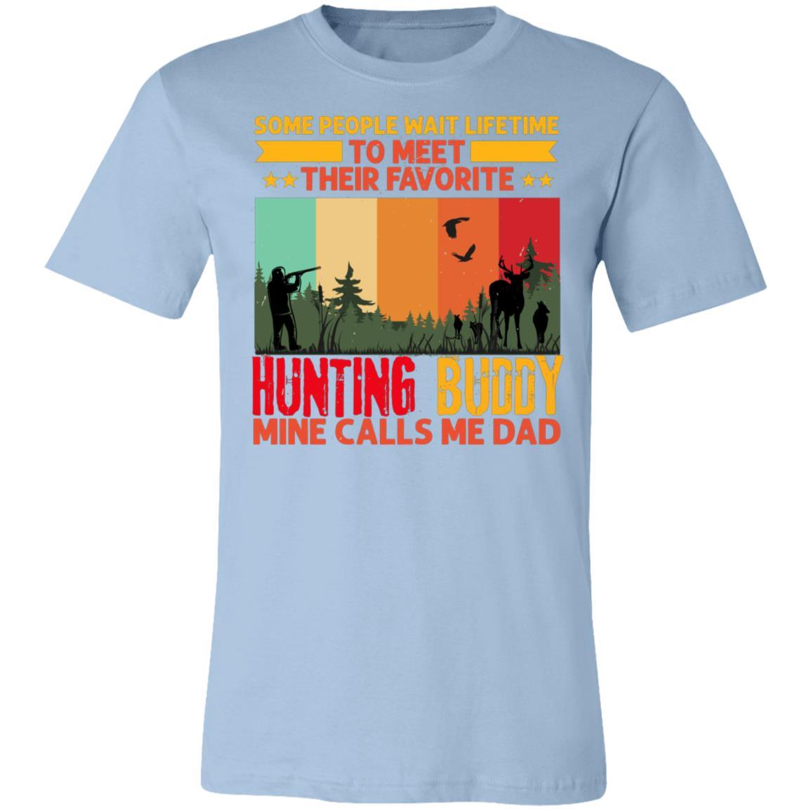 Dad Hunting Buddy Hunter Gift T-Shirt-Express Your Love Gifts