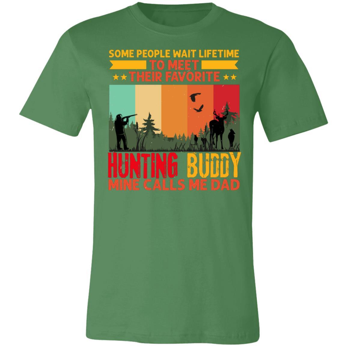 Dad Hunting Buddy Hunter Gift T-Shirt-Express Your Love Gifts