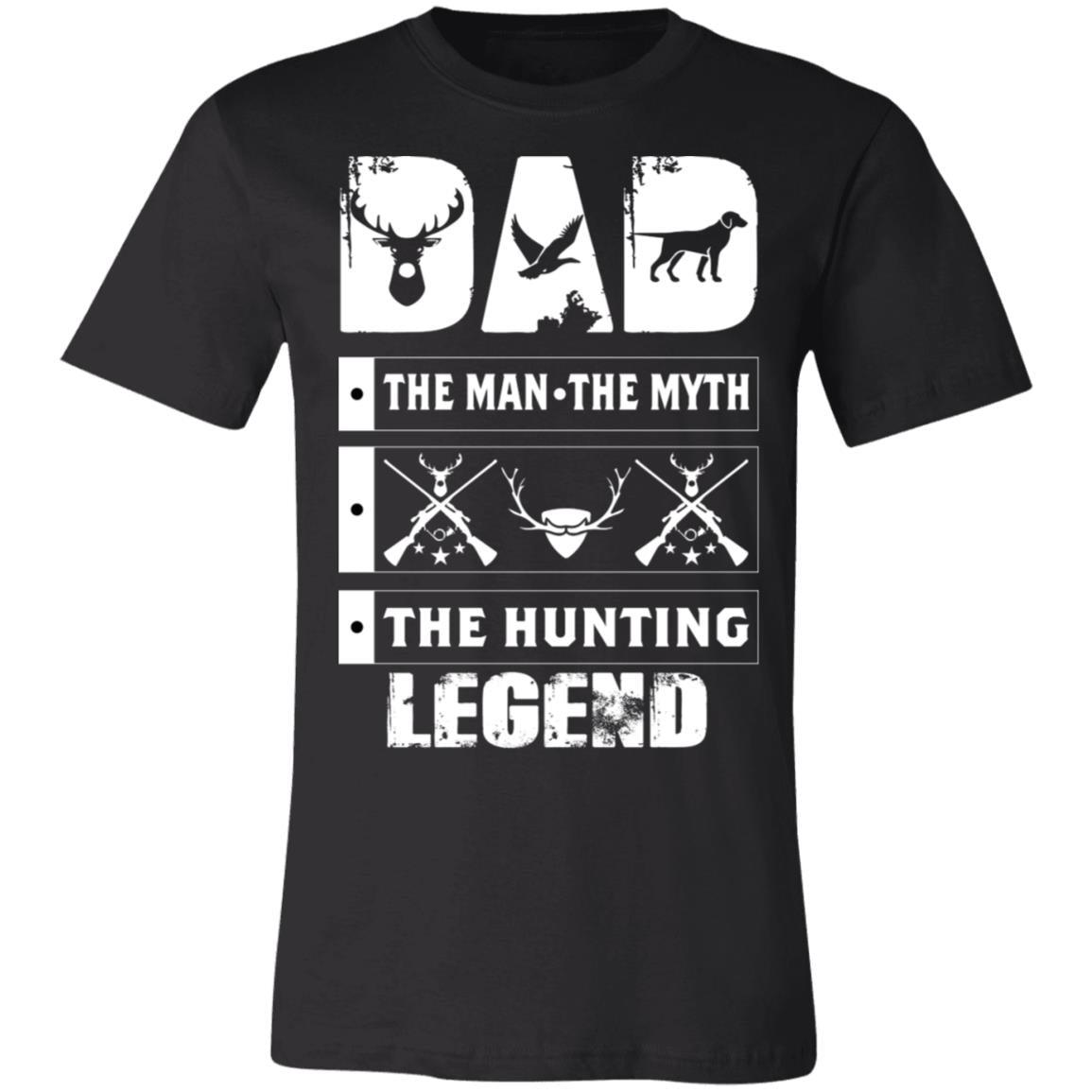 Dad Hunting Legend Hunter Gift T-Shirt-Express Your Love Gifts