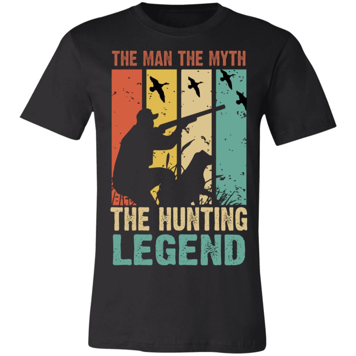 Dad The Hunting Myth Hunter Gift T-Shirt-Express Your Love Gifts