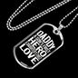 Daddy'S First Hero Dog Tag Stainless Steel or 18k Gold 24" Chain-Express Your Love Gifts
