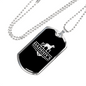 Daddy'S Hunting Buddy Dog Necklace Stainless Steel or 18k Gold Dog Tag 24" Chain-Express Your Love Gifts