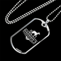 Daddy'S Hunting Buddy Dog Necklace Stainless Steel or 18k Gold Dog Tag 24" Chain-Express Your Love Gifts