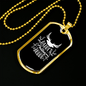 Daddy'S Hunting Buddy Necklace Stainless Steel or 18k Gold Dog Tag 24" Chain-Express Your Love Gifts