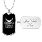 Daddy'S Hunting Buddy Necklace Stainless Steel or 18k Gold Dog Tag 24" Chain-Express Your Love Gifts