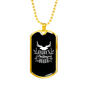 Daddy'S Hunting Buddy Necklace Stainless Steel or 18k Gold Dog Tag 24" Chain-Express Your Love Gifts