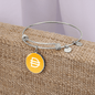 Dai Stablecoin (DAI) Bracelet Stainless Steel or 18k Gold Circle Bangle-Express Your Love Gifts